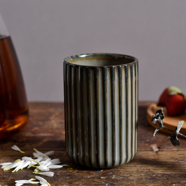 Ridges Inku scalloped Vase Cup - Image 5