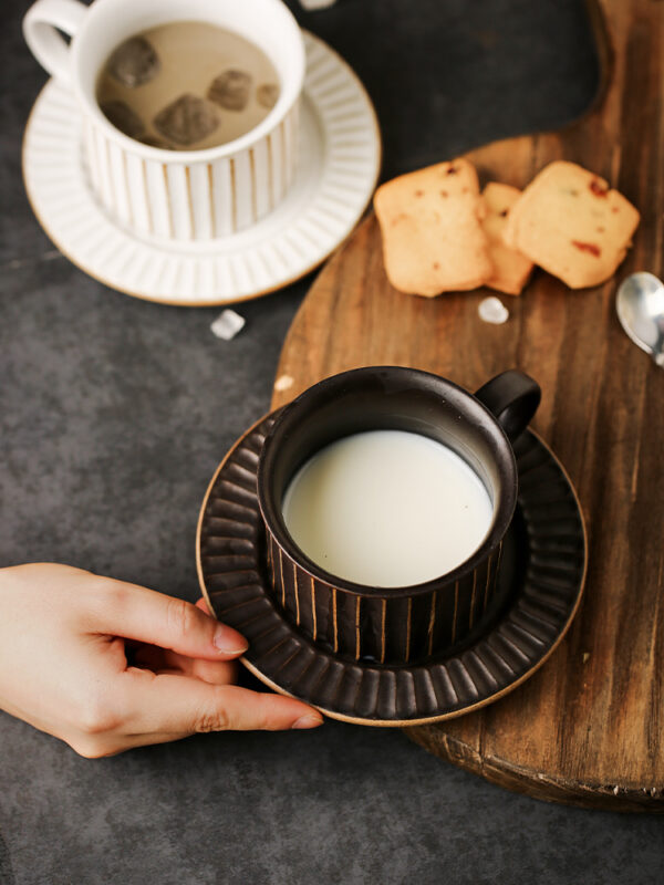 Rough Clay Strip Cup Set - Image 9